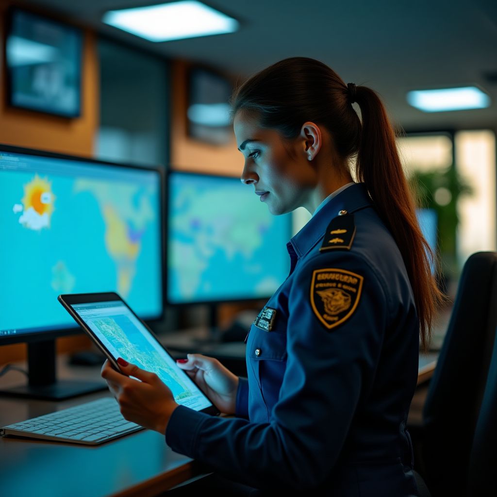 Comandante Laura Espinosa, Defensa Civil